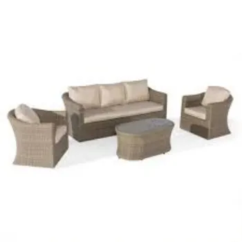 Durable Cane Sofa Set
